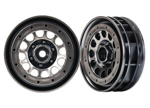 Traxxas TRX8173 Method 105 1.9 wheels (black chrome,...