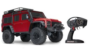 Traxxas 82056-4 TRX-4 Land Rover Defender red 1/10th...