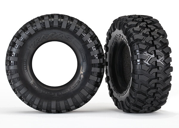 Pneus Canyon Trail 2.2x1.0'' Traxxas 9769 - Pour Modèle 1/18 électrique