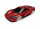 Traxxas TRX8311R Body Ford GT, red (painted - decal)