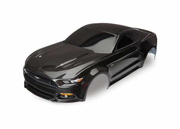 Traxxas TRX8312X Body Ford Mustang, black (painted - sticker)