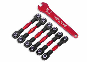 Traxxas TRX8341R Turnbuckles alloy red CamberLinks 32mm...