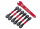 Traxxas TRX8341R Turnbuckles Alu rouge CamberLinks 32mm v(2)/28mm h(2) Toe Link