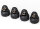 Traxxas TRX8361 Shock Caps (black) (4) including balls for Ford GT