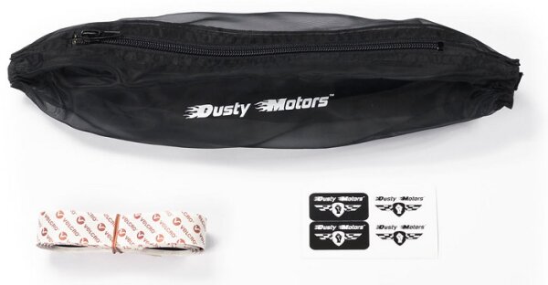 Dusty Motors TRXRSTLBNDTSC Protection anti-saleté Rustler, Bandit noire