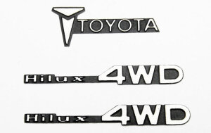 RC4WD VVV-C0007 1-10 Metalen Embleem Voor Tamiya Hilux