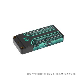 CAYOTE CA392S145 Racing LiPo Batterie, 145C, 3900mAh, 7.6V, 29.64Wh