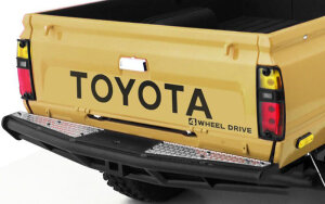 RC4WD VVV-C0292 Emblema posteriore in metallo per carrozzeria TF2 Mojave (nero)