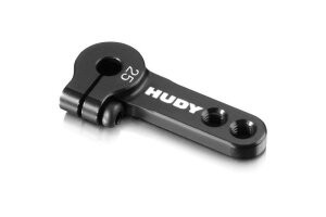 HUDY HUD293406 ALU CLAMP SERVO HORN - FUTABA, SAVÖX - 2-HOLE - 25T