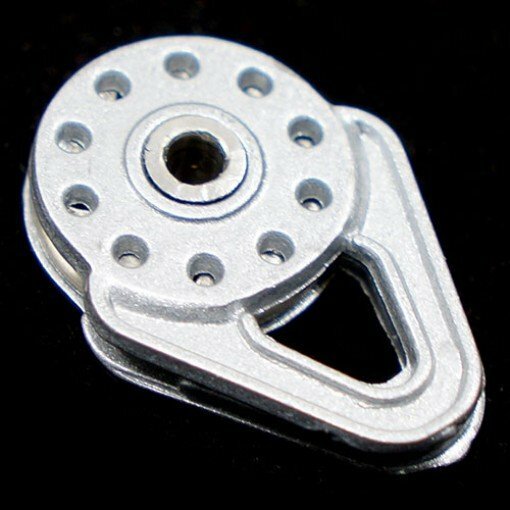 Yeah Racing YA-0460SV Body Accessories Scale Pulley (for double pull) 1-8 and 1-10 models