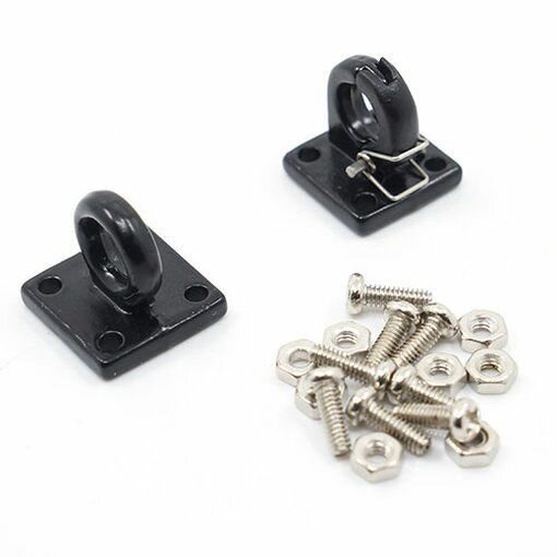 Yeah Racing YA-0462BK Body Accessory Scale Tool Set Towing Bracket for 1-8 and 1-10 Models