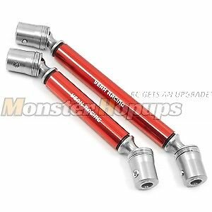 Yeah Racing YA-TRX4-015RD Steel centre drive shaft (front-rear) red for Traxxas TRX-4