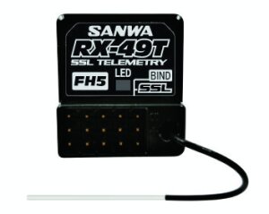 SANWA SAN107A41433B RX-49T Empfänger SXR-SSL wasserfest