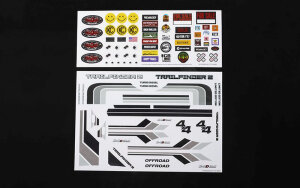 RC4WD Z-B0140 Complete Graphic Decal Set for Mojave II 2/4 Door Body