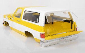 RC4WD Z-B0152 RC4WD Chevrolet Blazer Hard Karosserie Complete Set (Yellow)