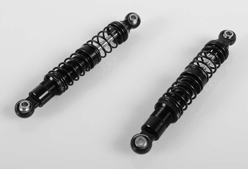 RC4WD Z-D0039 Dual Spring 80mm Scale Black Shock Absorber (Version 2)
