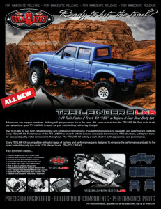 RC4WD Z-K0058 Trail Finder 2 Truck Kit LWB w- Mojave II 4-Door body S