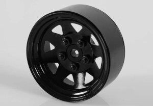 RC4WD Z-Q0023 5 Lug Wagon 1.9 Single Steel Stamped Beadlock Wheel (Black) 1 pz.