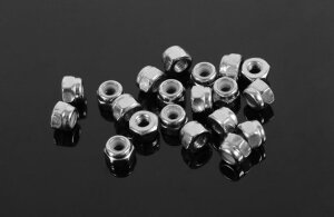 RC4WD Z-S0005 Nylock Nut M2.5 (Argent )