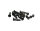 RC4WD Z-S0275 Leaf Feder Shoulder Schraube (Black)