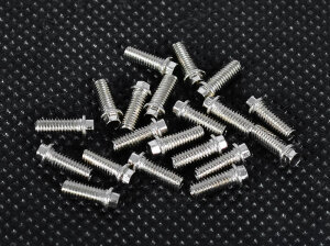 RC4WD Z-S0695 Mini Scale Hex Bolzen (M3x8mm) (Silber )
