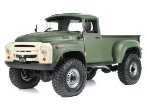 Boom Racing BR8013 BRX01 AWB Link Adjustable Wheelbase 1:10 4WD Radio Control Chassis Kit With ZIL Pickup Hard Body
