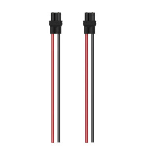 FLYWOO FW19003762 XT30UP-F Black Pigtail 20awg (2pcs)
