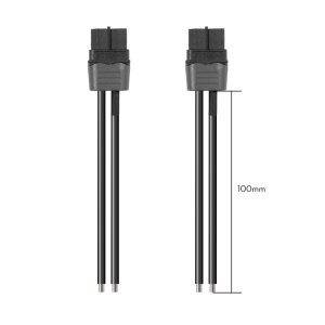 FLYWOO FW19003455 Black XT60H 14AWG Female Pigtail (2pcs)