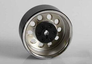 RC4WD Z-W0073 Pro10 1.9 Steel Stamped Beadlock Wheel (Silver) 4 pcs.