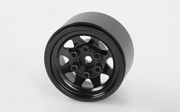 RC4WD Z-W0229 Stamped steel 1.0 stock beadlock wheels (Black) 4 pcs.