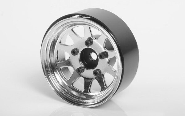 RC4WD Z-W0264 OEM Stamped steel 1.55 beadlock wheels (chrome) 4 pcs.