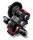 Traxxas 71054-8 E-Revo 1:16 Monster-Truck Brushed RTR avec batterie & chargeur avec Traxxas NiMh Parallel-Combo