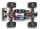 Traxxas 71054-8 E-Revo 1:16 Monster-Truck Brushed RTR mit Akku & Ladegerät + Traxxas 2S LiPo Parallel-Combo