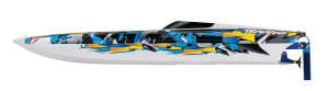 Konfiguráld magad Traxxas TRX57046-4 M41 Widebody Brushless Racing Catamaran RTR TQi vezeték nélküli TSM változat