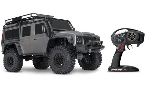 Configure Yourself Traxxas 82056-4 TRX-4 Land Rover Defender grey 1/10th scale 4WD RTR Crawler TQi 2.4GHz Wireless