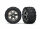 Traxxas TRX6773X Tyres on rims 2.8 RXT black chrome, Talon Extreme (2 pcs.)