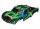 Traxxas TRX6844X Body Slash 4X4 zöld kékkel (festett + matrica)