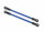 Traxxas TRX8142X Sospensione sinistra in acciaio, parte superiore posteriore, blu (2) 5x115mm (per TRX-4 Long Arm Lift Kit TRX8140)