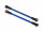 Traxxas TRX8143X Suspension gauche acier, avant bas, bleu (2) (5x104mm) (pour TRX-4 Long Arm Lift Kit TRX8140)