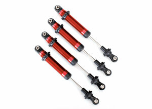 Traxxas TRX8160R shocks, GTS, alloy red (without springs)...