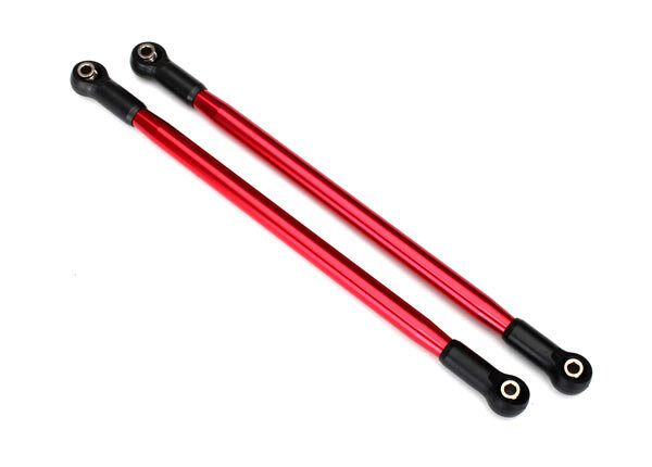 Traxxas TRX8542R suspension link, rear upper alloy red (10x206mm, centre to centre)