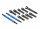 Traxxas TRX8638X Barres de parallélisme E-Revo VXL Alu anodisé bleu avec rotule