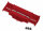 Traxxas TRX6721R Alettone posteriore Rustler 4X4 rosso