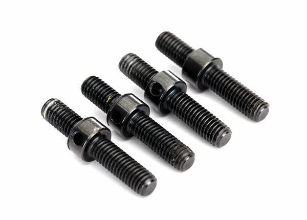 Traxxas TRX7798 Threaded Steel Rod Ends (replacement for TRX7748X tie rod) (includes 1 left and 1 right threaded rod end)