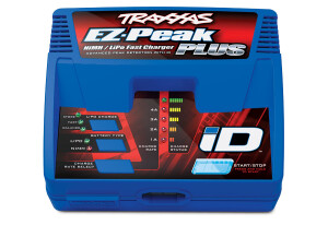 Traxxas TRX2995GX POWER PACK EZ-Peak Plus chargeur + 1x ID LiPo 7,4V 7600mAh 25C
