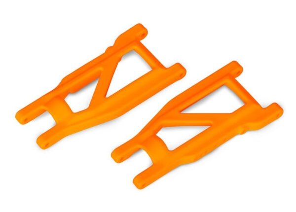 Traxxas TRX3655T front/back suspension arms (2pcs) orange heavy duty, for cold weather