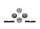 Traxxas TRX6783 Fogaskerék-készlet középso differenciálmu kimeneti fogaskerekek (2) + Spider fogaskerekek (4) + We