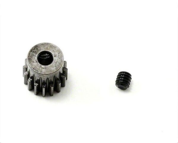 Robinson-Racing RR-1416 Motor pinion in super hard "Absolute" steel 1/8" (3,2mm) 48DP 16 teeth