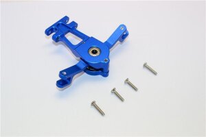 GPM Alu Lenkhalter Für Traxxas E-Revo Brushless / VXL 2.0 – 1-teilig, Blau