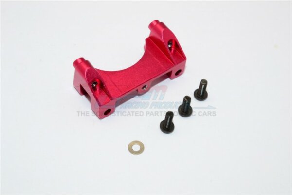 GPM-TRV028-R E-Revo 1/8 Revo 3.3 Aluminium front shock mount with washers and countersunk screws - 1-piece